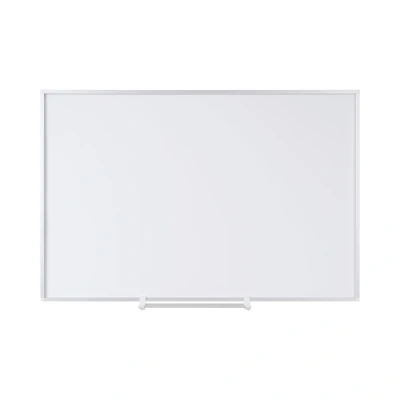 Image of Bi Office New Generation A9 Magnetic Whiteboard Lacquered Steel Surface Aluminium Frame 2400 x 1200mm