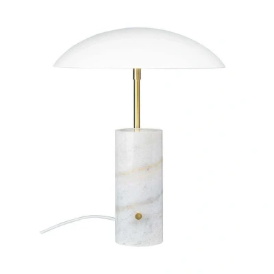 Image of DFTP by Nordlux Table lamp Mademoiselles, marble base, white