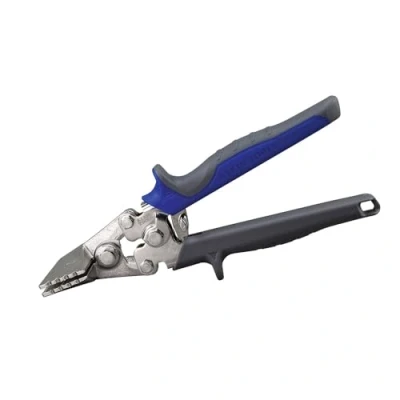 Image of Hand Seamer, Straight Metal Seamer has 3 Inch Jaw, for 22 Gauge Steel and 24 Stainless Klein Tools 85622