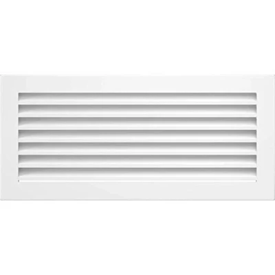 Image of KRATKI ventilation grille fireplace FRESH 17cm x 37cm white