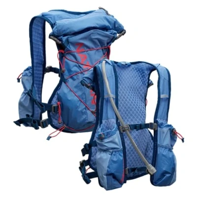 Image of Nathan TrailMix Women&#039;s Running Vest/Hydration Pack. 12L (12 Liters) 2L Bladder Included (2 liters). Zipper, Pockets.