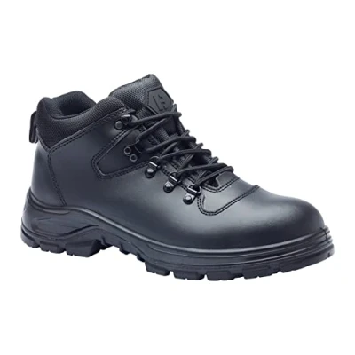 Image of Blackrock Oakland S3 Water Resistant Safety Boots with Anti Static Protection, Black Leather Hiker Steel Toe Cap and Protective Midsole,Ankle Support,Lightweight Boot, UK 13 /EU 48