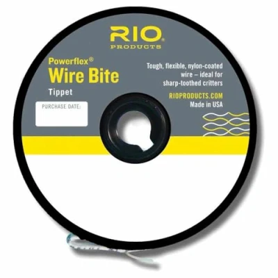 Image of Rio Fly Fishing Tippet Powerflex Wire Bite 20Lb 15Ft. Line, Clear