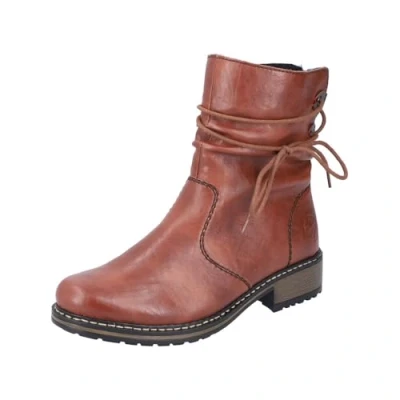 Image of Rieker Women&#039;s Z68M1 Fashion Boot, Fuchs/Kastanie / 25, 10 UK