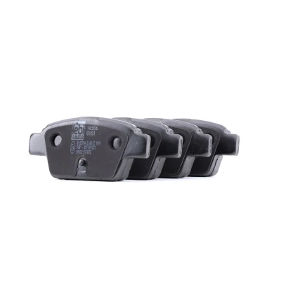 Image of 71769094, 71769094S1, 71770014, 71772225, 77362271 Brake pad set FEBI BILSTEIN 16556 Rear Axle excl. wear warning contact ALFA ROMEO: MiTo