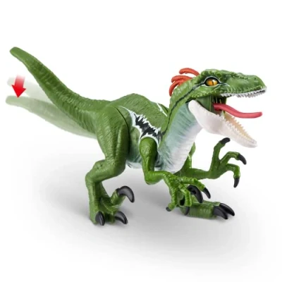 Image of ROBO ALIVE Dino Action Raptor, Battery Powered Robotic Toy, Realistic Dinosaur Movement (Raptor)