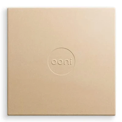 Image of Ooni Pizza Baking Stone 34 x 34cm Cordierite Compatible with Fyra, Koda 12, Volt 12 and Domestic Ovens