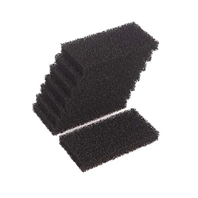 Image of INGVIEE Pack of 8 Compatible Carbon Filter Foams Replacement for Interpet PF3 Aquarium