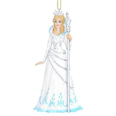 Image of Gisela Graham Fairytale White Snow Queen Christmas Decoration