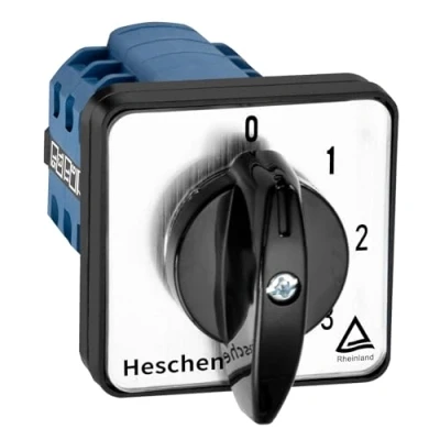 Image of Heschen Universal Rotary Cam Selector Changeover Switch LW28 20/0 4.4 660V 20A 5 Position 4 Phase 16 Terminals CE