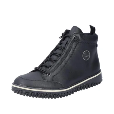Image of Rieker Women&#039;s Z4241 Ankle Boot, Black, 6 UK