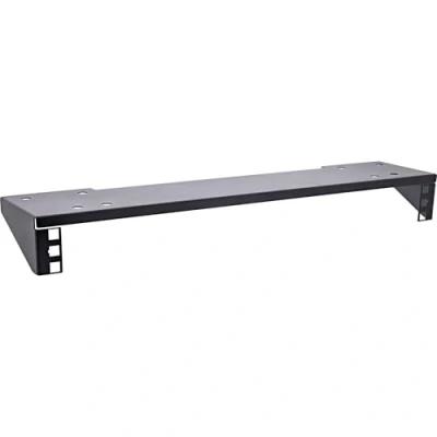 Image of InLine 19 Inch Rack for Under Desk Mounting, 1U, Black, 19105A