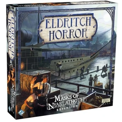 Image of Fantasy Flight Games FFGEH09 Eldritch Horror: Masks of Nyarlathotep, Mixed Colours