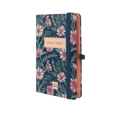 Image of Finocam Minimal 2024 2025 18 Month Diary Horizontal Week View July December (18 Months) Daisy International
