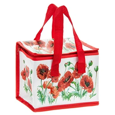 Image of Lesser &amp; Pavey Poppy Lunch Bag, muli Colour, 22 x 12 cm