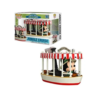 Image of Funko POP! Rides: Jungle Cruise Boat Skipper Mickey With Collectable Vinyl Figure Gift Idea Official Merchandise Toys for Kids &amp; Adults Movies Fans