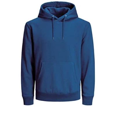 Image of JACK &amp; JONES Men&#039;s JJESOFT Sweat Hood, Bright Cobalt/REG, XXXL