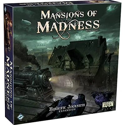 Image of Fantasy Flight Games FFGMAD27 Mansions of Madness 2nd Edition: Horrific Journeys Expansion, Mixed Colours