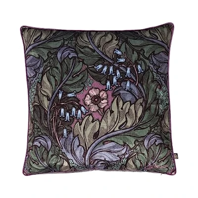 Image of Laurence Llewelyn Bowen Rambleicious Velvet Cushion Cover 55 x 55cm in Multi