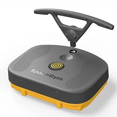 Image of JML SpaceGym Workout Gym Equipment Pro Level Flywheel Exercise for Home Use Strength Training, Fat Burning, Toning Lightweight, Compact, Portable, Includes Chart and Videos