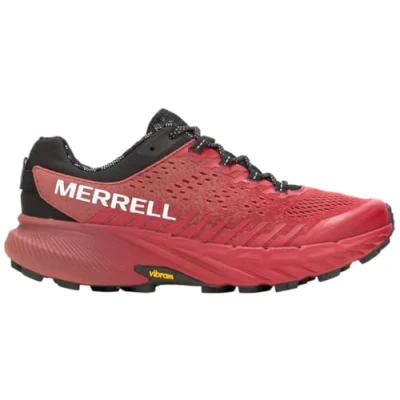 Image of Merrell Men&#039;s Agility Remix Trail Running Shoe, Crimson, 10 UK