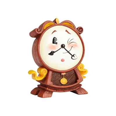 Image of Miss Mindy Presents Disney &quot;Cogsworth&quot; Figurine, Multi Colour