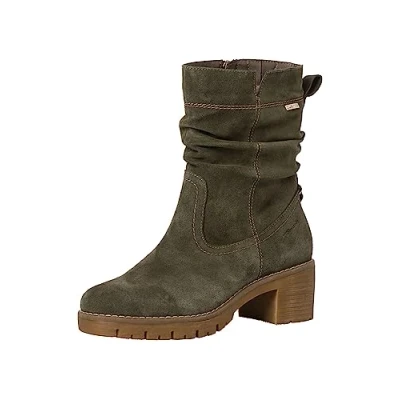 Image of Tamaris Women&#039;s 8 86411 41 Ankle Boot, Khaki, 4 UK
