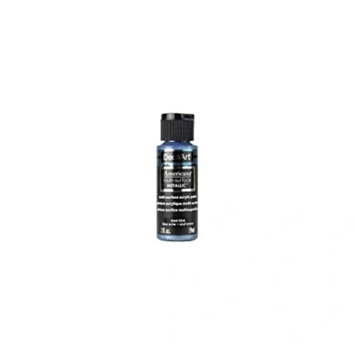 Image of Deco Art Metallic Acrylic Paint, Steel Blue, One Size
