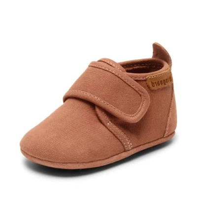 Image of Bisgaard Boy&#039;s Unisex Kids Baby Cotton First Walker Shoe, Rose, 3 UK Child