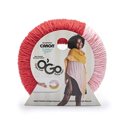 Image of Caron Simply Soft O&#039;Go 141g Harvest RED Pink