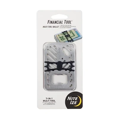 Image of Nite Ize Financial Tool Multi Wallet Steel, N/A