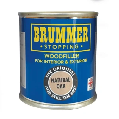 Image of Brummer Wood Filler Natural Oak 250g The Original And Still Best