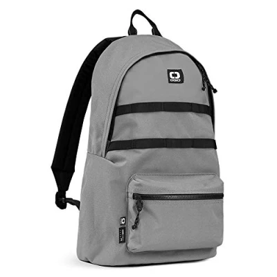 Image of OGIO Alpha Convoy 120 EcoMade Cordura 15 Inch Durable Laptop Backpack (20 Litre Capacity), Charcoal, 48 cm