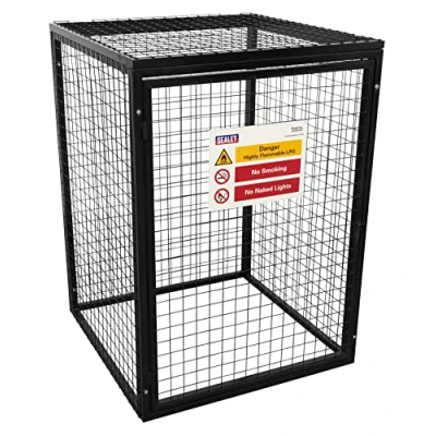 Image of Sealey Safety Cage 4 x 47kg Gas Cylinders