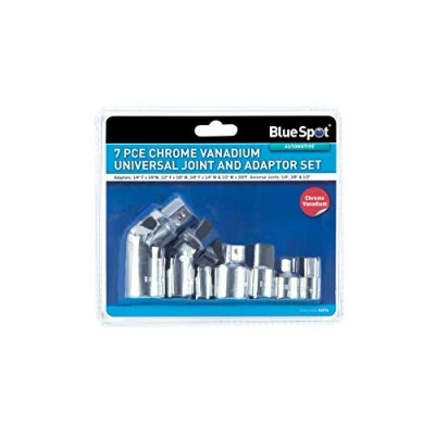 Image of Bluespot Tools 2076 B/SPOT Universal Joint and Adapter Set (7 Piece)