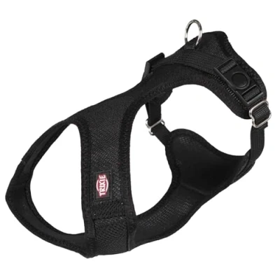 Image of Trixie Comfort Soft Touring Harness, 30 45 cm/15 mm, Black