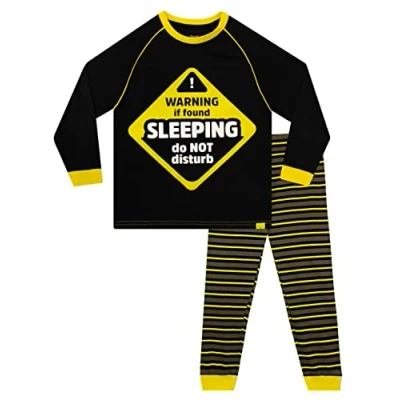 Image of Harry Bear Boys Pyjamas Black 7 8 Years