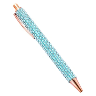 Image of Retractable Ballpoint Pen Small Beads Signing Office Signature Guest Sign In for Hotel Reception