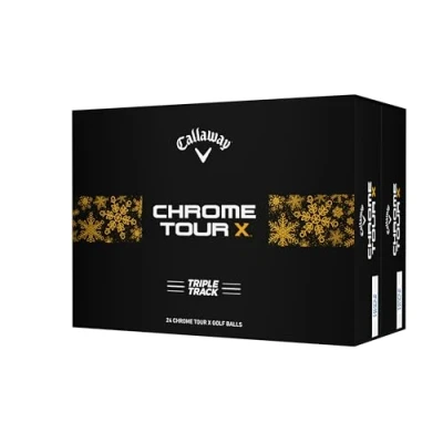 Image of Callaway Golf Chrome Tour X 24 Double Dozen Gift Box