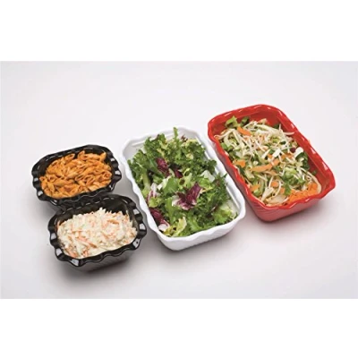 Image of Genware NEV 6963 03 Crock, 2.3 kg, Tulip Black