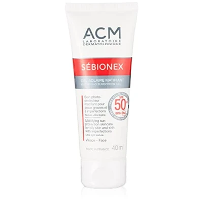 Image of Laboratoire ACM Sébionex Mattifying Sunscreen Gel SPF 50+ 40ml
