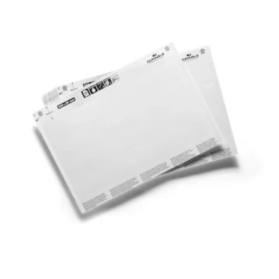 Image of Durable Insertable Labels Label Refill White, for articles in 200 x 30 mm Format, 80 Labels, e.g. SCANFIX, C ProFile or LABELFIX