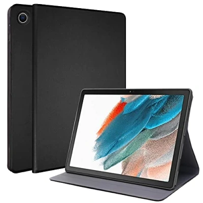 Image of TECHGEAR Smart Case for Samsung Galaxy Tab A8 10.5&quot; 2022 Release (SM X200 / SM X205) PU Leather Slim Stand Cover with Corner Protection [Auto Wake/Sleep] Black