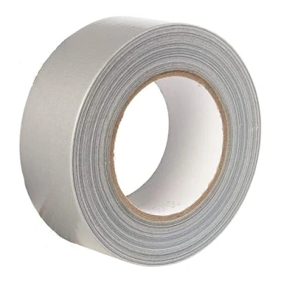 Image of ZRWASKA® Duct Tape Waterproof Gaffer Super Sticky Gaffa Strong Heavy Duty Adhesive Cloth Tape, High Strength And Repair 48MMx25M Grey (Pack 1)