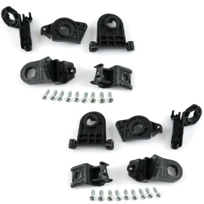 Image of ROBUST Headlamp Headlight Bracket Tab Repair Kit Right Driver &amp; Left Passenger Side for Seat Leon 5F0998225 5F0998226 2013 Onwards