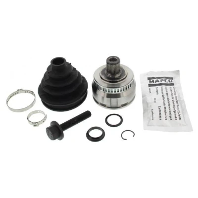 Image of 3B0498099D, 3B0498099DX CV Joint MAPCO 16819 Front Axle, Wheel Side for vehicles with ABS AUDI: A4 B5 Avant, Saloon