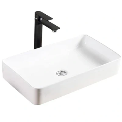 Image of REA U4800 Bathroom Sink Made of creamic Denis Snow White U4800,