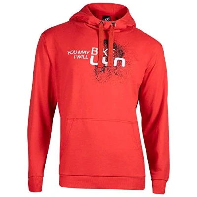Image of UYN Uynner Club Biker Sweatshirts Unisex Pompeian Red, Small