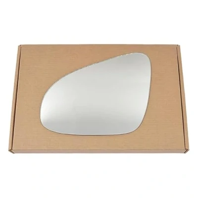 Image of Less4spares Wing Mirror Glass Left Passenger near side LHS N/S Compatible with Peugeot 108 2014 2021 Convex