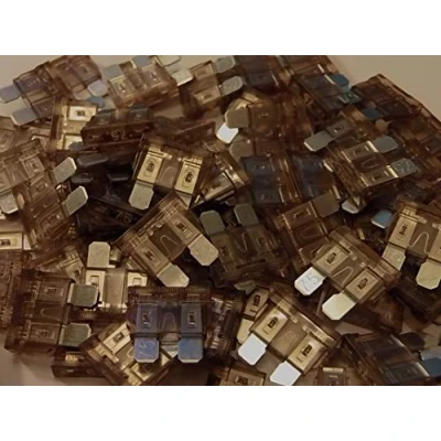 Image of 7.5A LED STANDARD BLADE FUSES 7.5AMP GLOW WHEN THEY BLOW (PACK OF 5 FUSES)